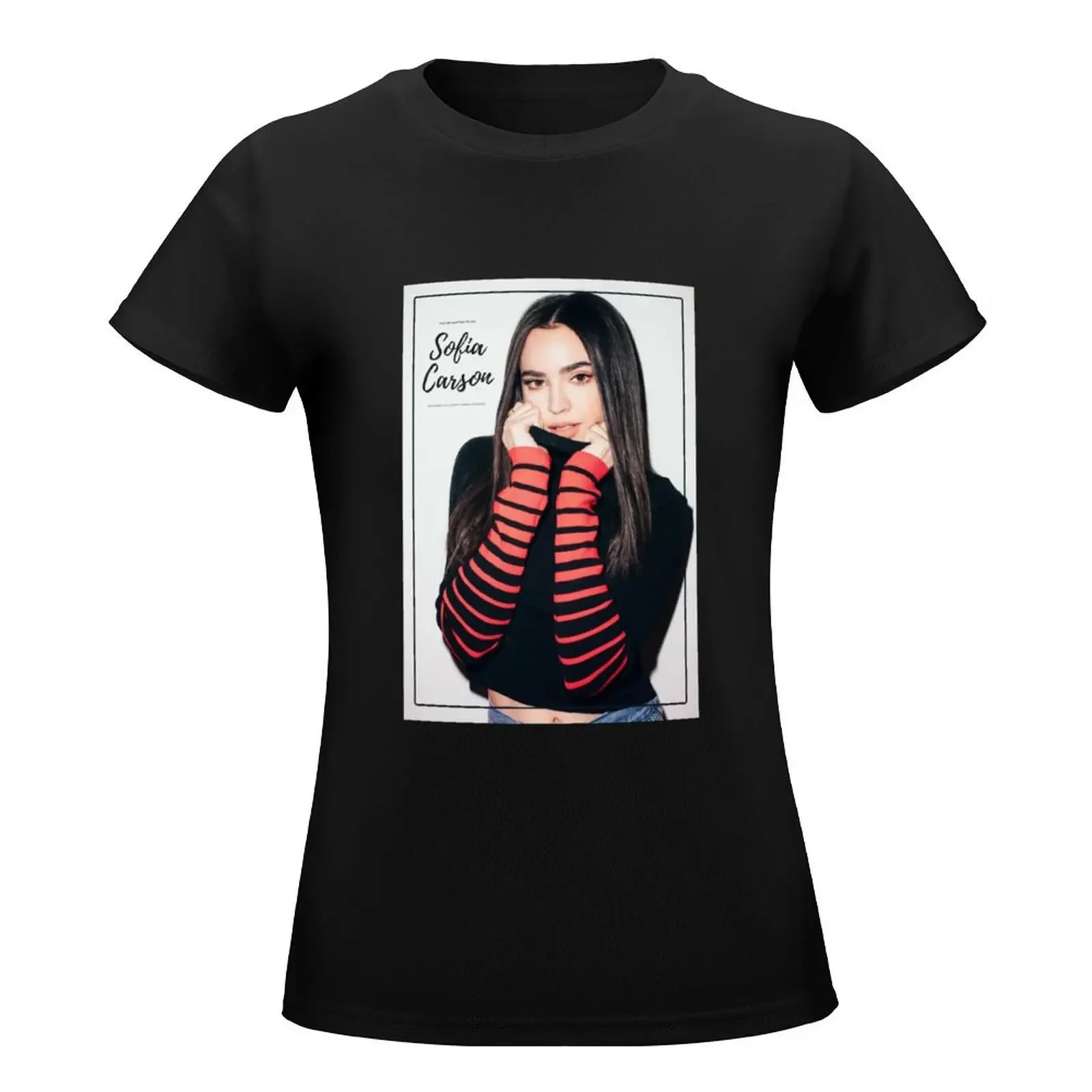 Sofia Carson T-Shirt aesthetic clothes anime clothes t-shirt dress for Women sexy