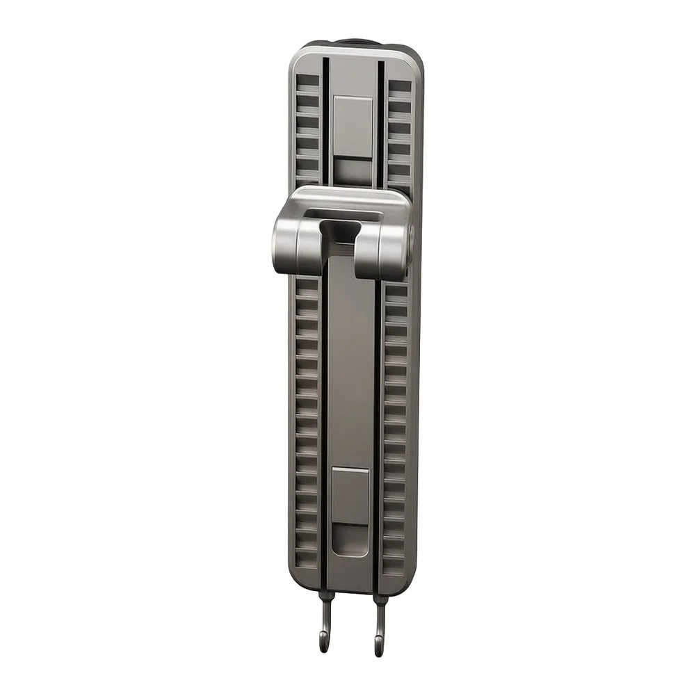 Showerhead Bracket with Dual Suction Adhesion System and Continuous Height Adjustment for Ergonomic Shower Experience