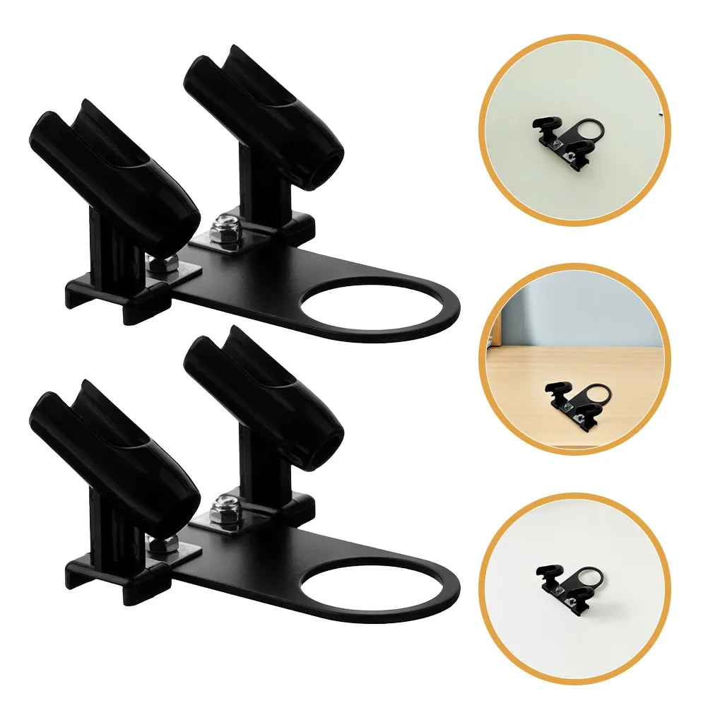 

Набор из 2 универсальных держателей для двух распылителей: для аэрографов, маркеров и художественных распылителей, настольный органайзер для принадлежностей для рисования