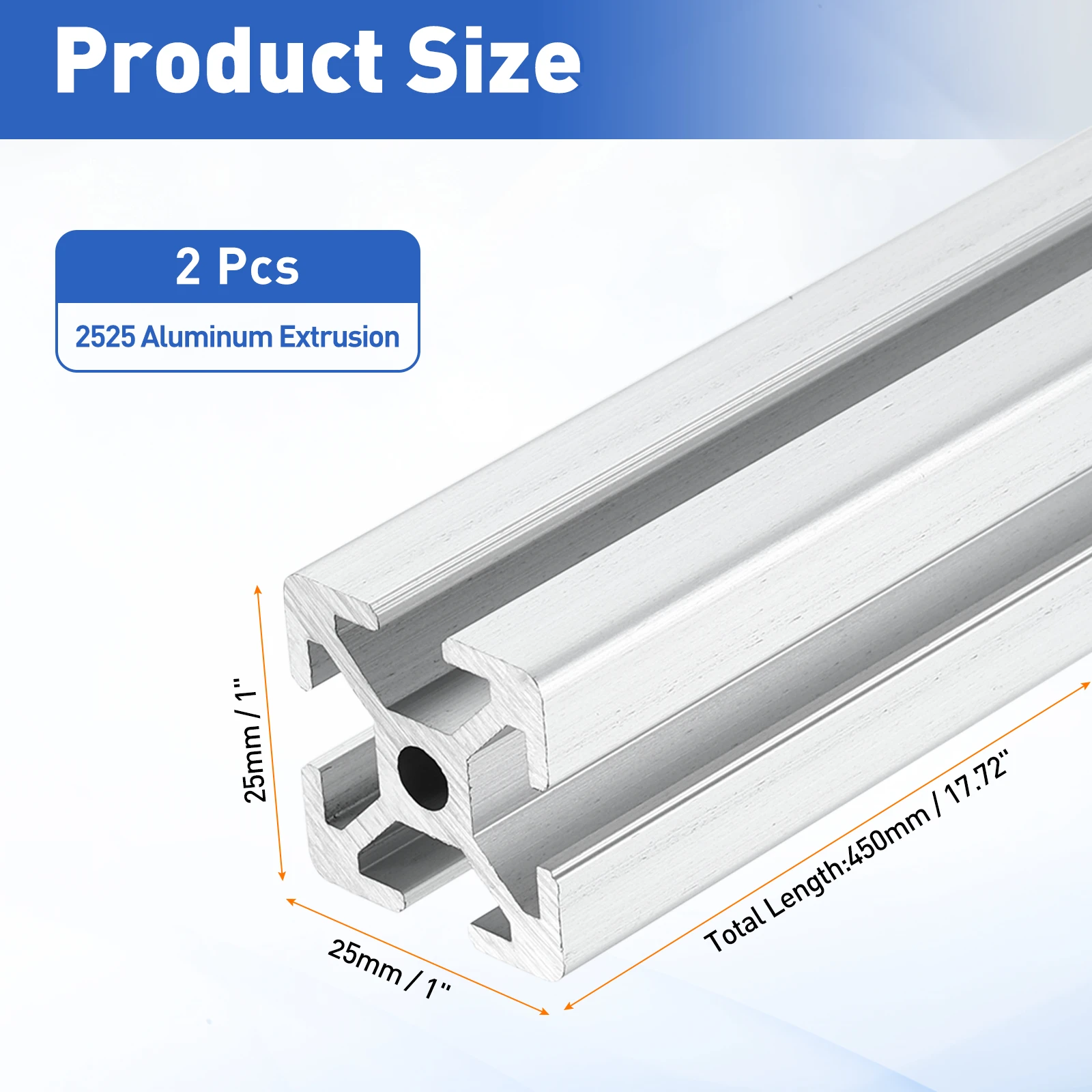 2/4 Stuks 1010/10 Serie 1x1 In - Lead Screw 8Mm recensie en prijs