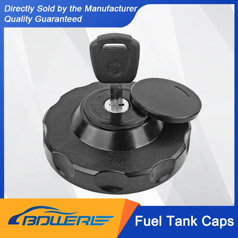 Steel Fuel Tank Cap & Lock for FOTON Aumark S5 & Ruiawo ES5 - Part Number M4110030100A0