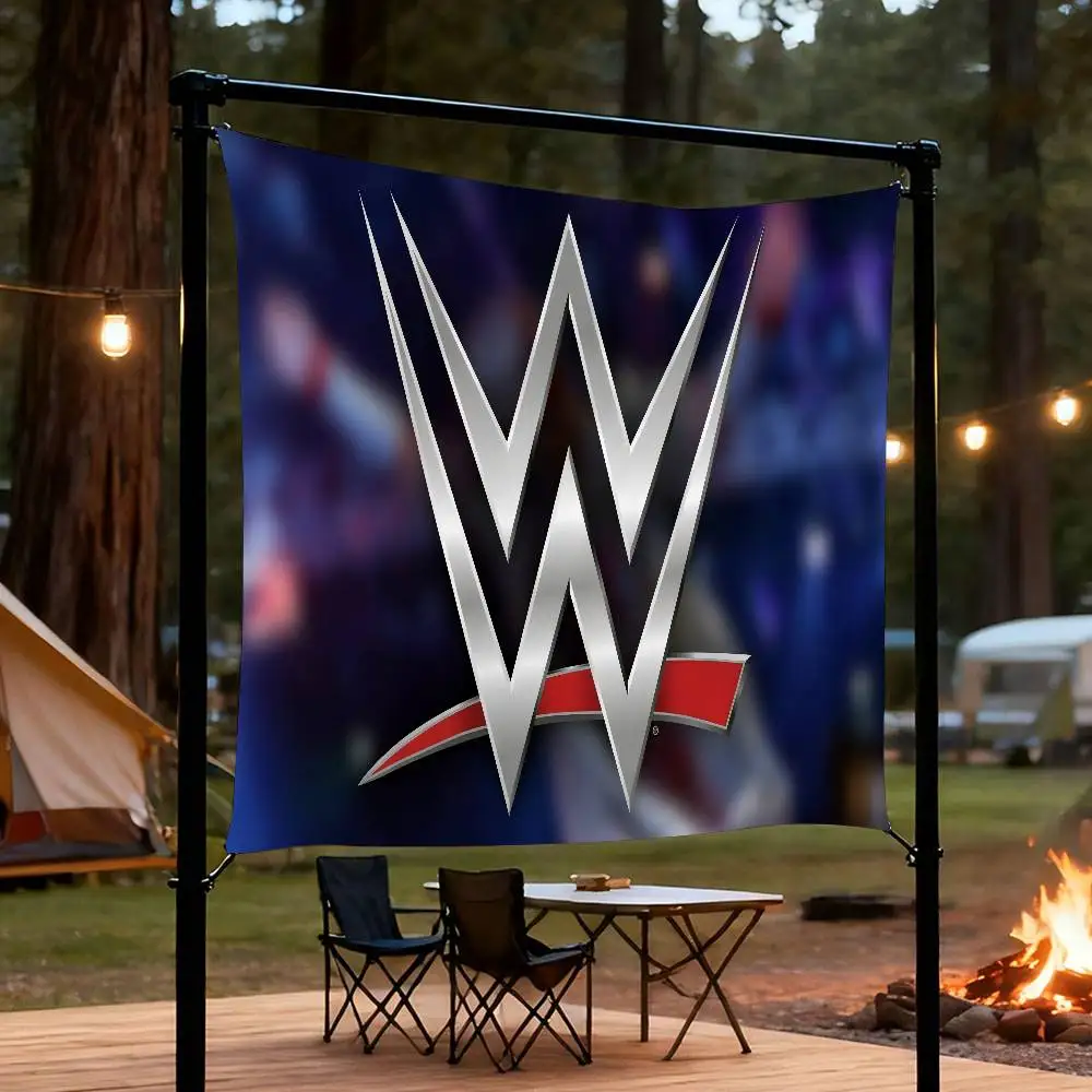 WWE المصارعة الكرتون العلم الجدار شنقا راية الديكور ديكور المنزل المنزلي