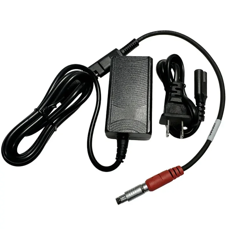 

A00302 Power Cable 5 Pin + Hiper Power Adapter Fast Charger DC 12V For Top GB500 1000 GR3 GR5 GPS HiPer Lite Surveying RTK