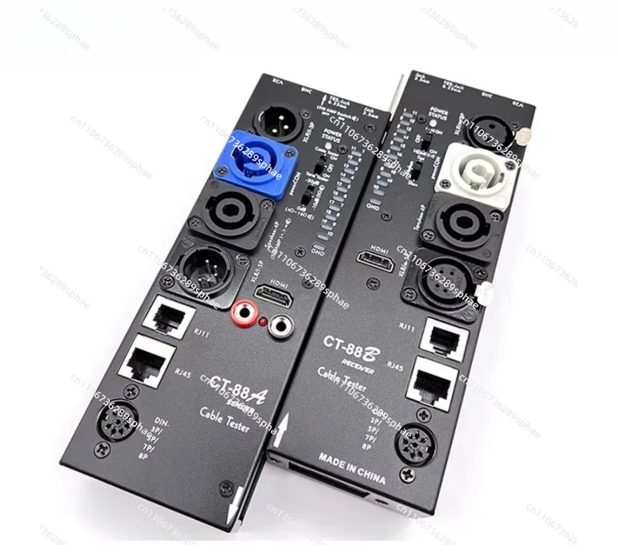 CT-88 خط إشارة خط منفصل متعدد الوظائف HDM خط اختبار الصوت التلقائي