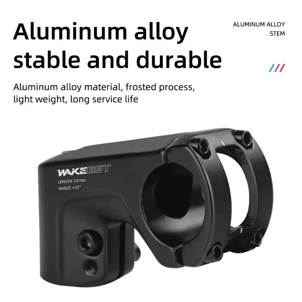 ويك دراجة هوائية جبلية الجذعية الناهض محول 10 درجة دراجة الملحقات 70 مللي متر ل MTB BMX الدراجات الطريق الدراجة