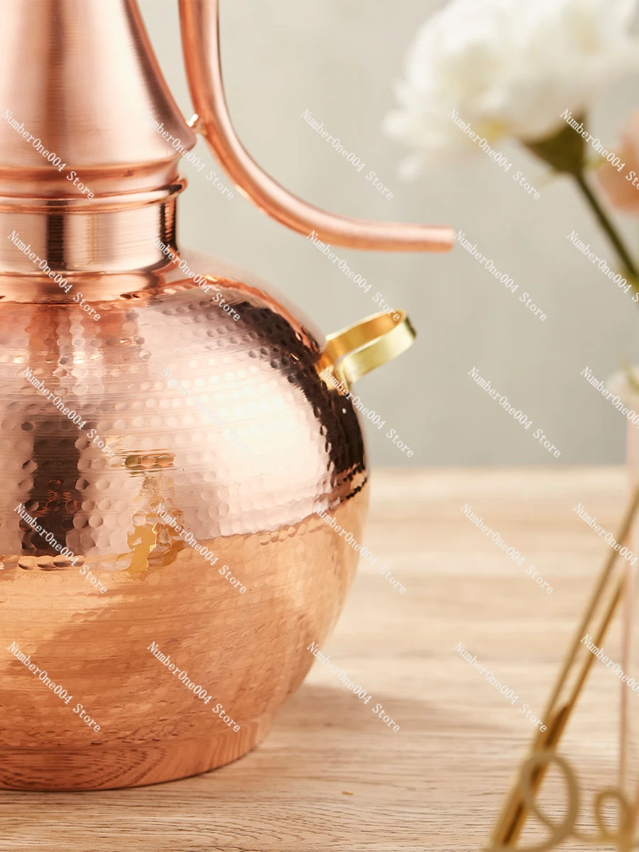 Machine Copper Pure Dew Machine Equipment 6.5L Home Use Small Distiller Pure Dew Essential Oil Distillation