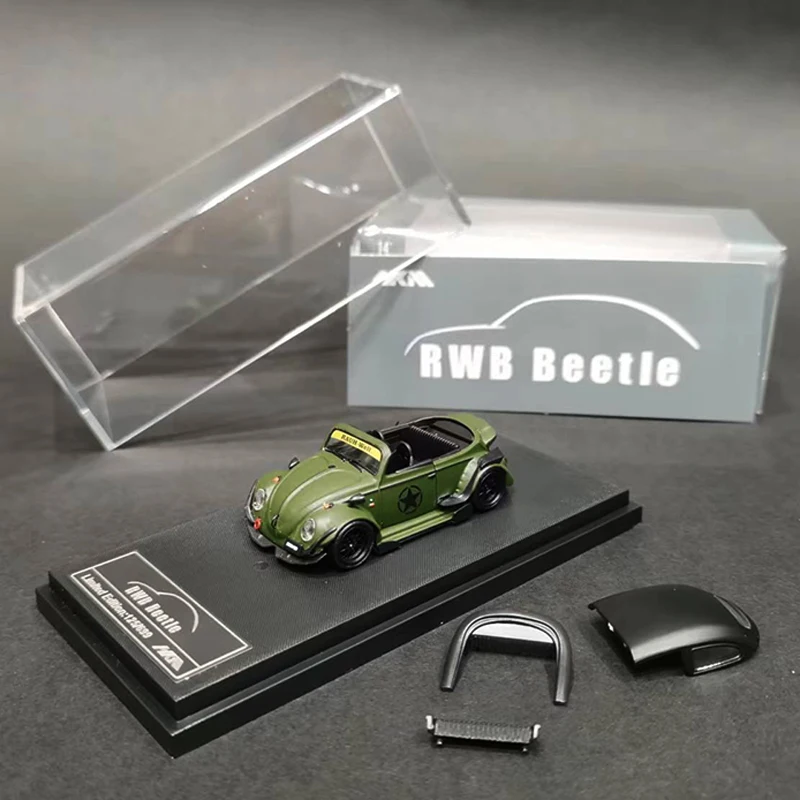 

1:64 Model Car RWB Beetle Alloy Die-cast Vehicle - Matt Green Model Number Scale Battery Type Features Material Barcode Voltage