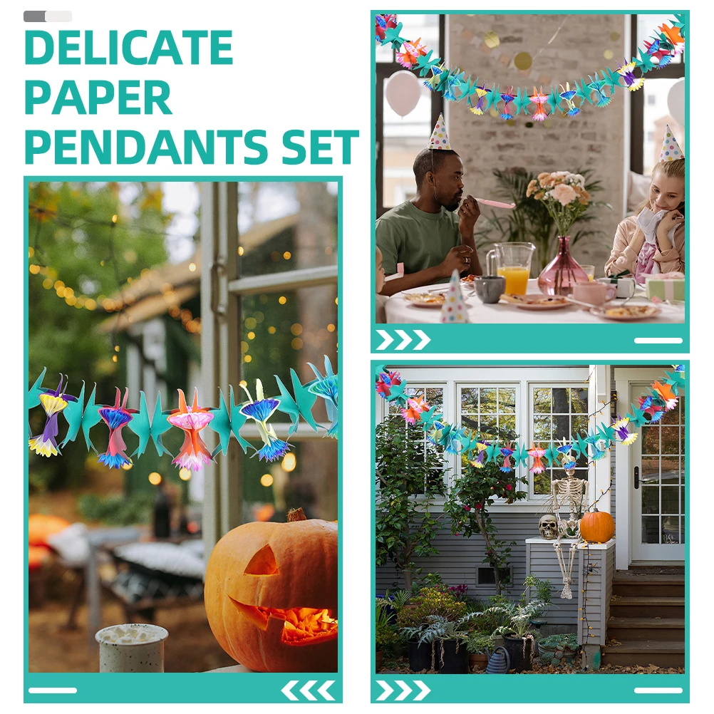 

2pcs Summer Tree Ornaments Hawaiian Hanging Decorations Party Favors Beach Tropical Theme Pendant For Yard Garden Classroom