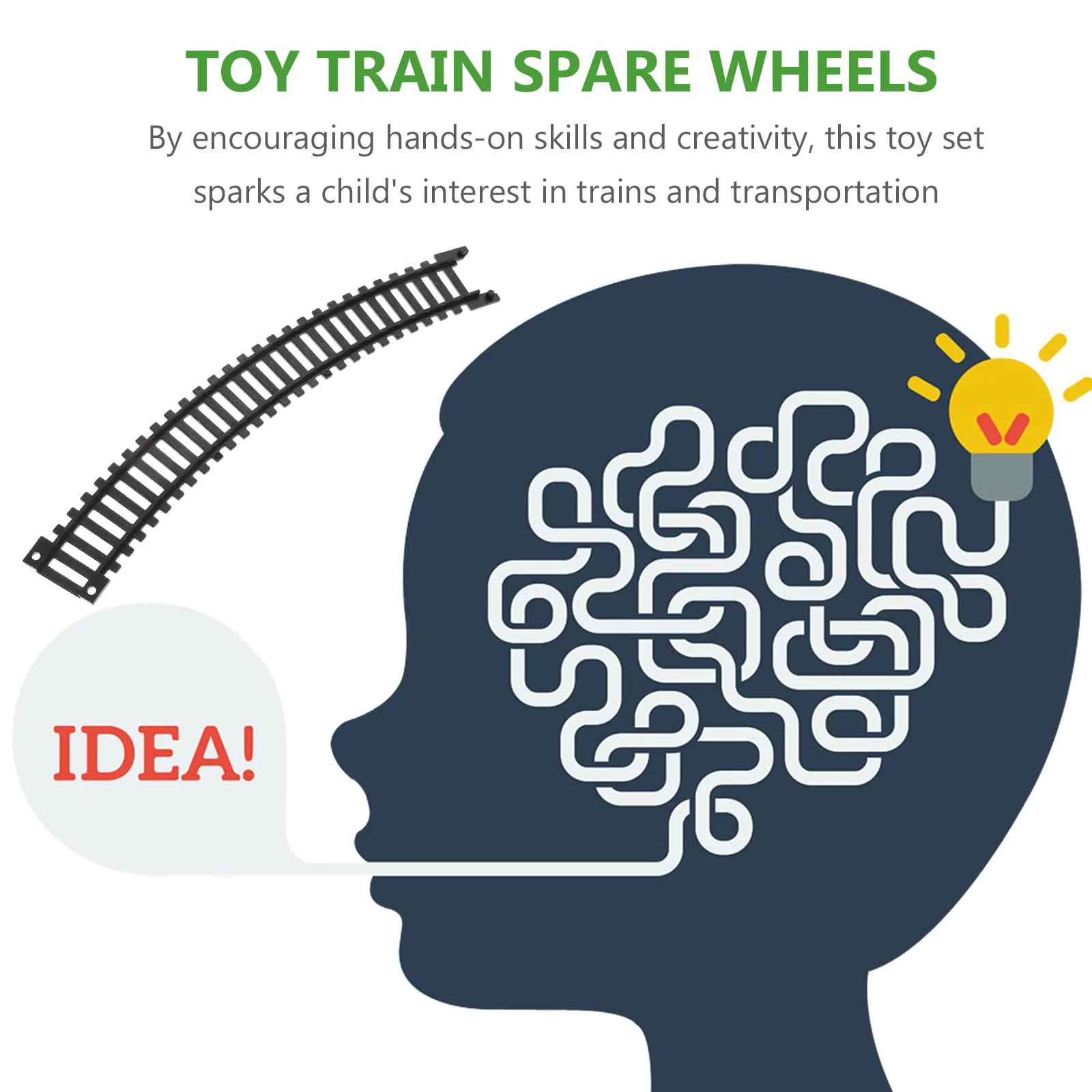 Ensemble de rails ferroviaires électriques pour enfants, 5 pièces, Train réaliste à grande vitesse avec fonction de course automatique, extension de rails droits