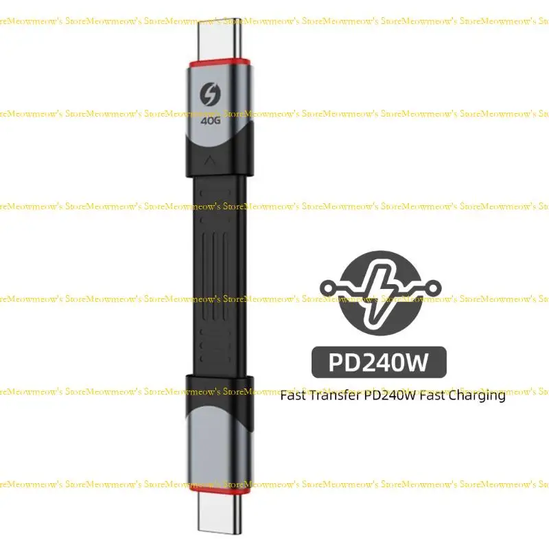 W91A USB4 Transfer danych kabel Szybka prędkość 15 łatwa do przenoszenia FPC Technolog USB Chargin