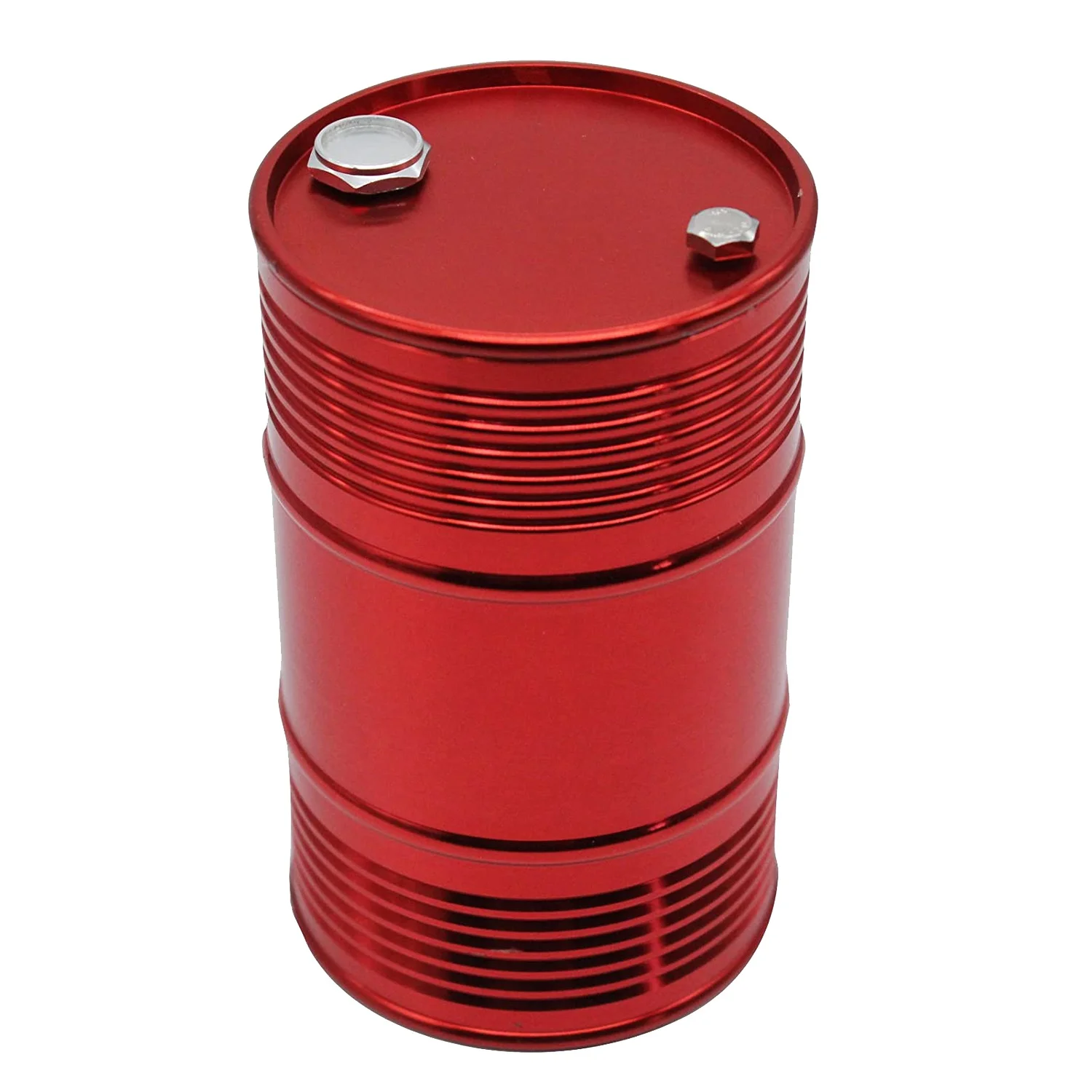 Metal Oil Drum Fuel Tank Container for 1/10 D90 SCX10 Rock Crawler RC Car Decor Accessories