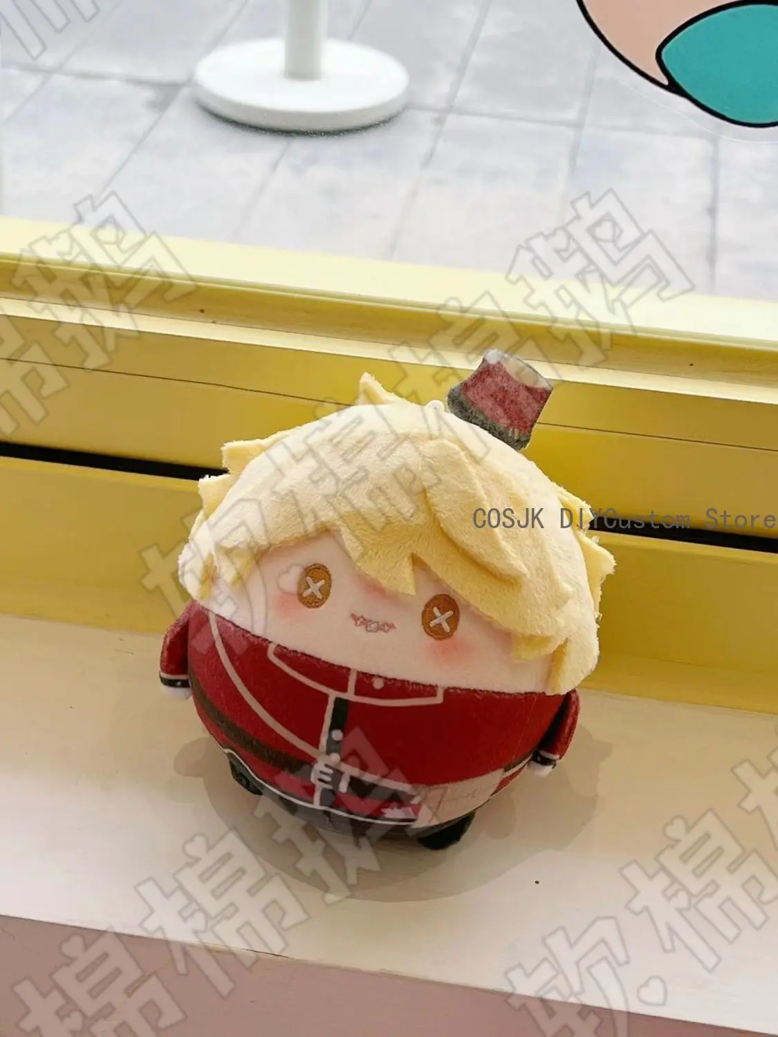 أنيمي فيكتور جرانتز ساعي البريد الهوية الخامس 10 سنتيمتر Maumet لطيف محشوة الجسم أفخم حقيبة مدرسية الحلي الكرتون قلادة هدايا عيد الميلاد