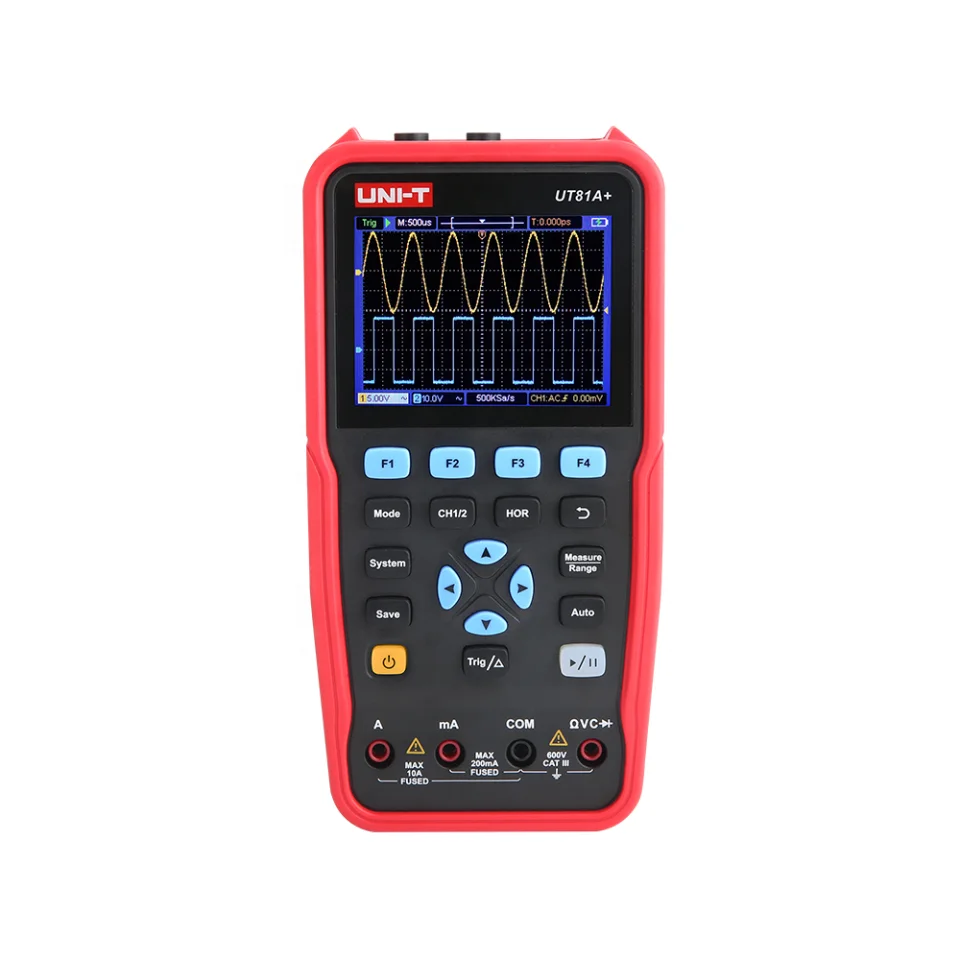 Multifunctional Digital Oscilloscope Multimeter Car Repair Instrument with Color Screen OEM Customized Support