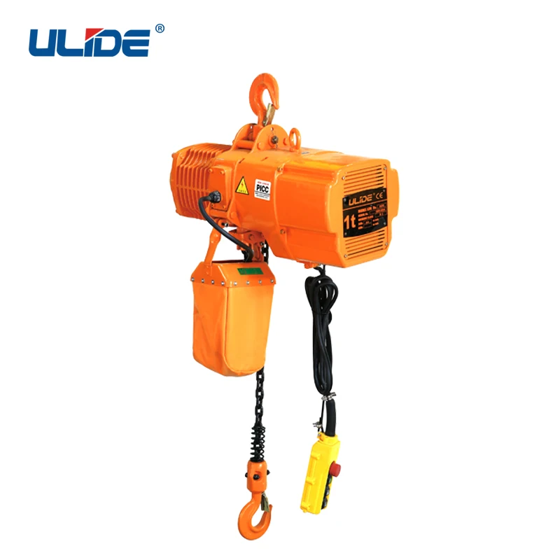 ULIDE RTS Customized  0.5T 1T 3T 5T 7.5T 10T 15T 20T 25T 35T 50Ton lift hoist electr  Electric Chain Hoist electr for Lifting