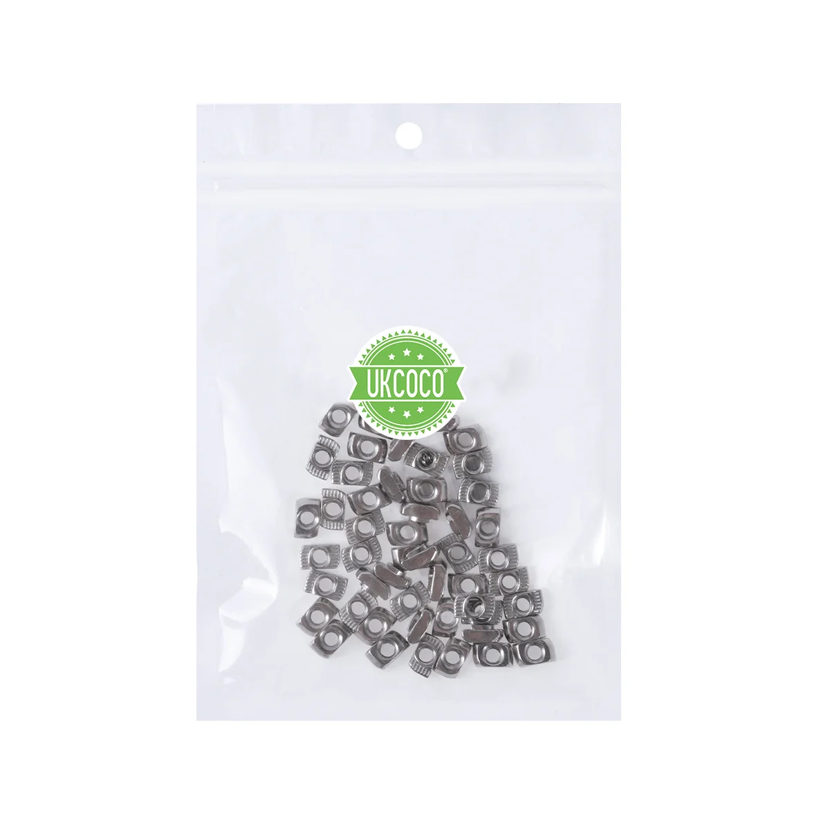 

100Pcs T-Nuts for Aluminum Profiles 20x20mm T-Slot European System M4x10x6 Slim Nickel-Plated Steel Threaded Insert Easy Install