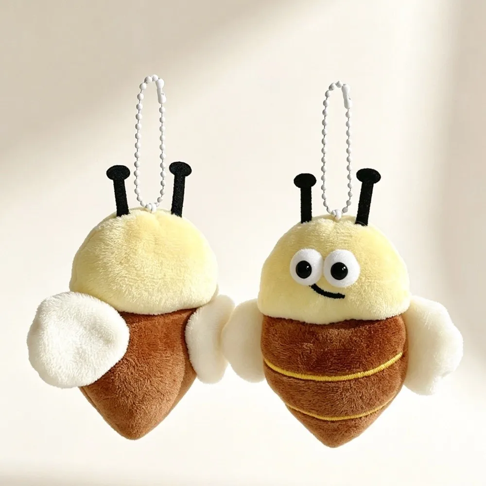 Mosquito Plush Insect Pendant Cockroach Fly Backpack Charm Hanging Ornaments Decoration Insect Series Keychain Birthday Gift