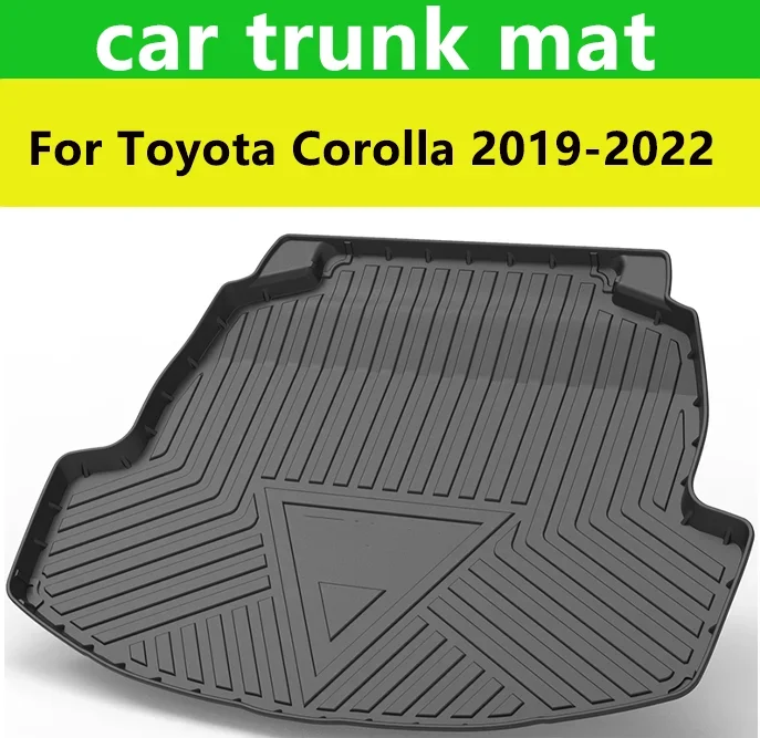 

Для Toyota Corolla 2019-2022 автомобильный коврик для багажника, напольные коврики, грузовой водонепроницаемый автомобильный аксессуар