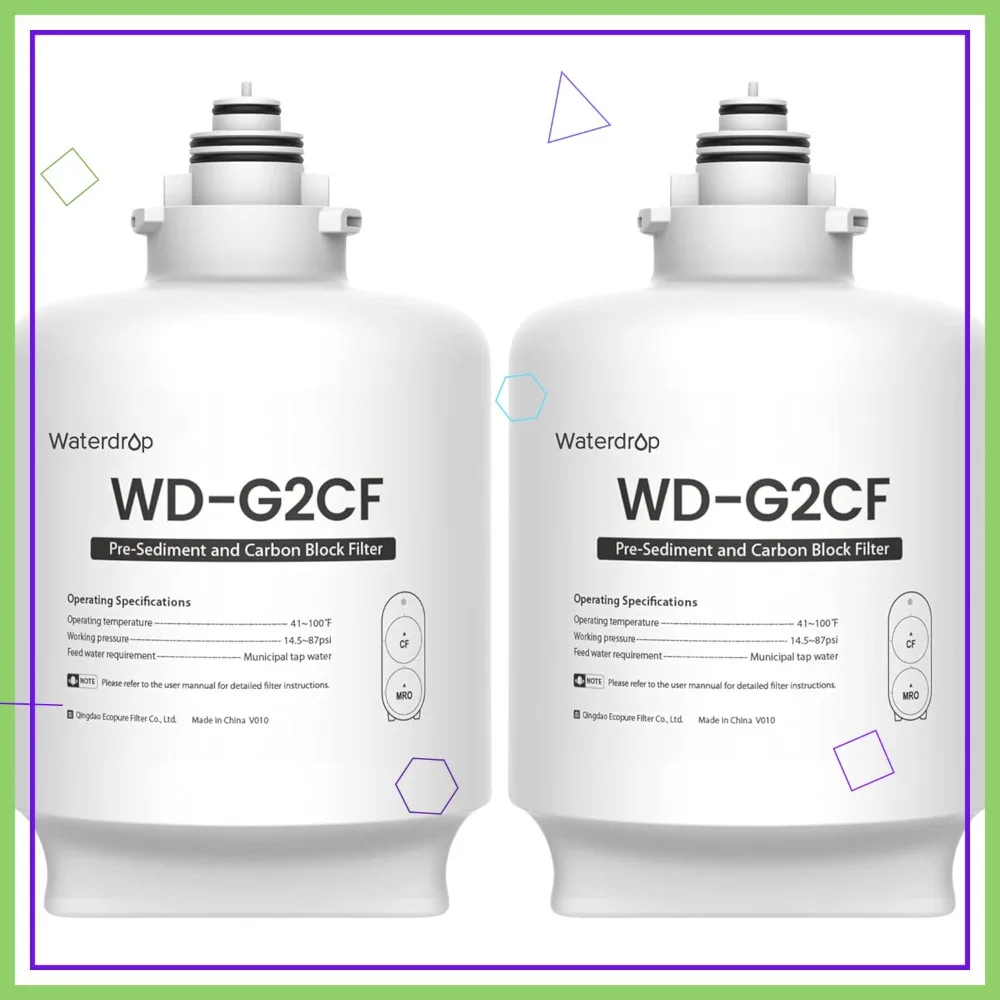 

Replacement Filter for G2 & G2P600 RO System, 12-Month Life, 2-Pack