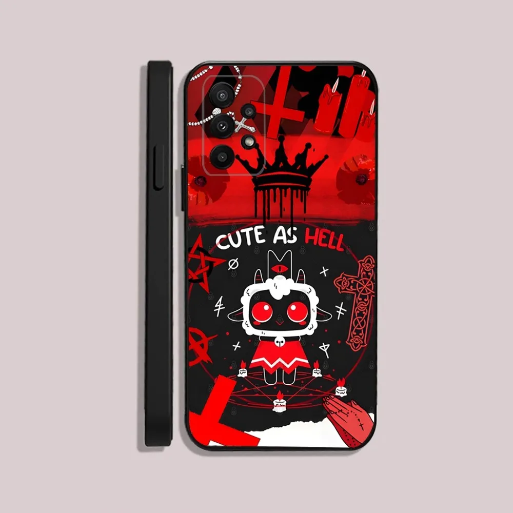 Game C- Cult Of The Lamb  Phone Case For Samsung S24,23,22,30,21,10,9,Ultra,Plus,Lite,FE,5G Black Soft Case