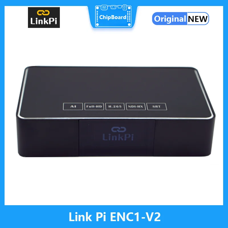 

Link Pi ENC1-V2 Hisilicon Hi3520DV400 HDMI Encoder Decoder HD SR/RTMP/RTSP/ONVIF/HLS Live Broadcast Supports YouTube, Facebook