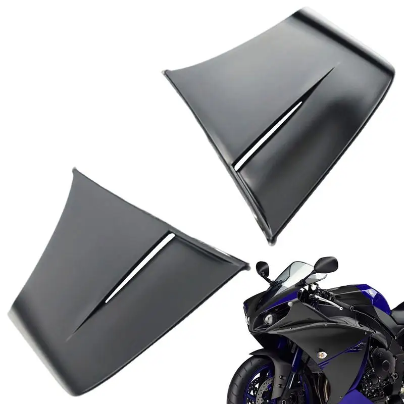 Motorcycle Fairing Winglets Motorcycle Side Wind Fin Aerodynamic Winglets Motorcycle Wing Motorcycle Spoiler for Moto