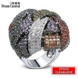 DreamCarnival1989 Bargaining Clearance Sales Gothic Women Rings Stock Fast Moving Limited Size Small Quantity Baroque Fashion