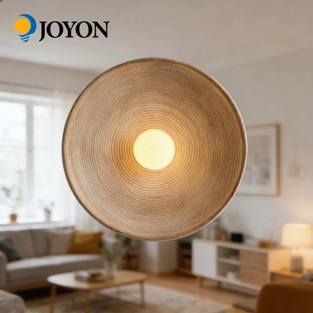 

JOYON Wabi Sabi круглый настенный светильник для спальни прикроватный проход коридор искусство внутреннее светодиодное освещение Декор E27 теплый белый
