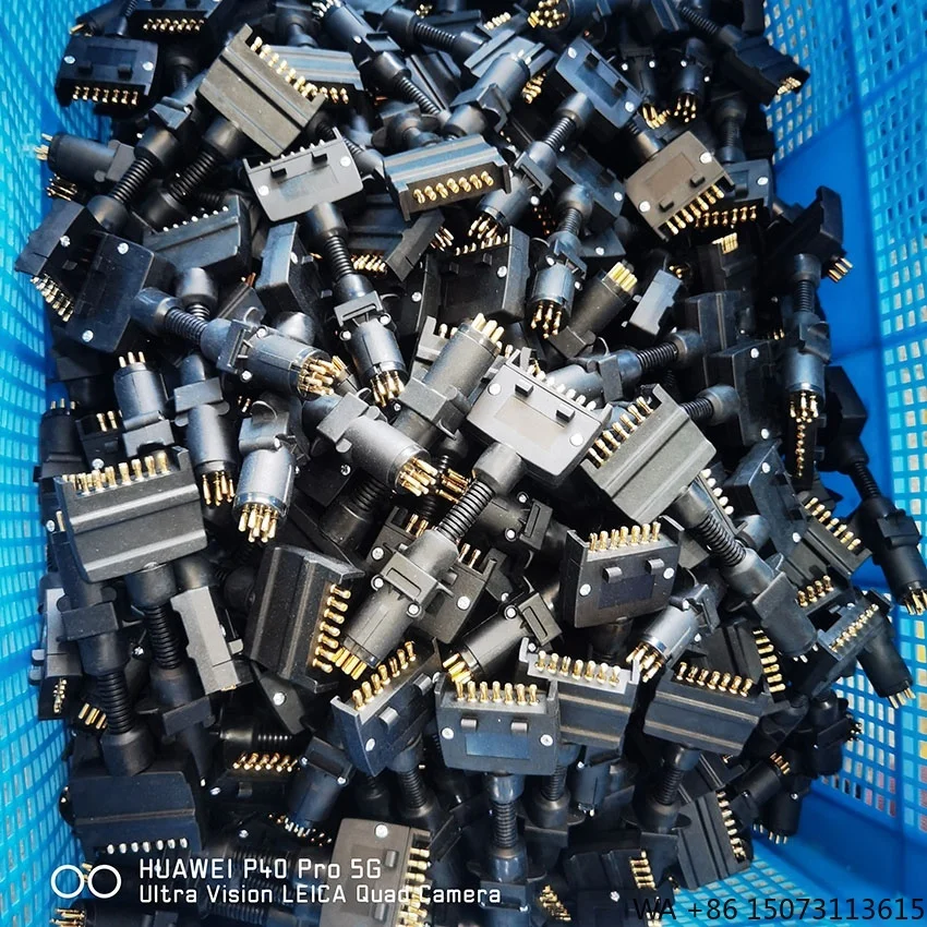 6-Pin Small Round to 7-Pin Large Round Trailer Connector Adapter