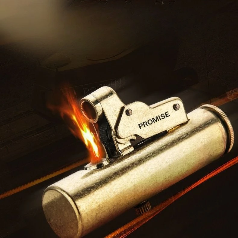 

Ретро креативные новости, хоккейная топливная зажигалка, механический креативный шлифовальный круг, легкие аксессуары для дыма, гаджеты для мужчин