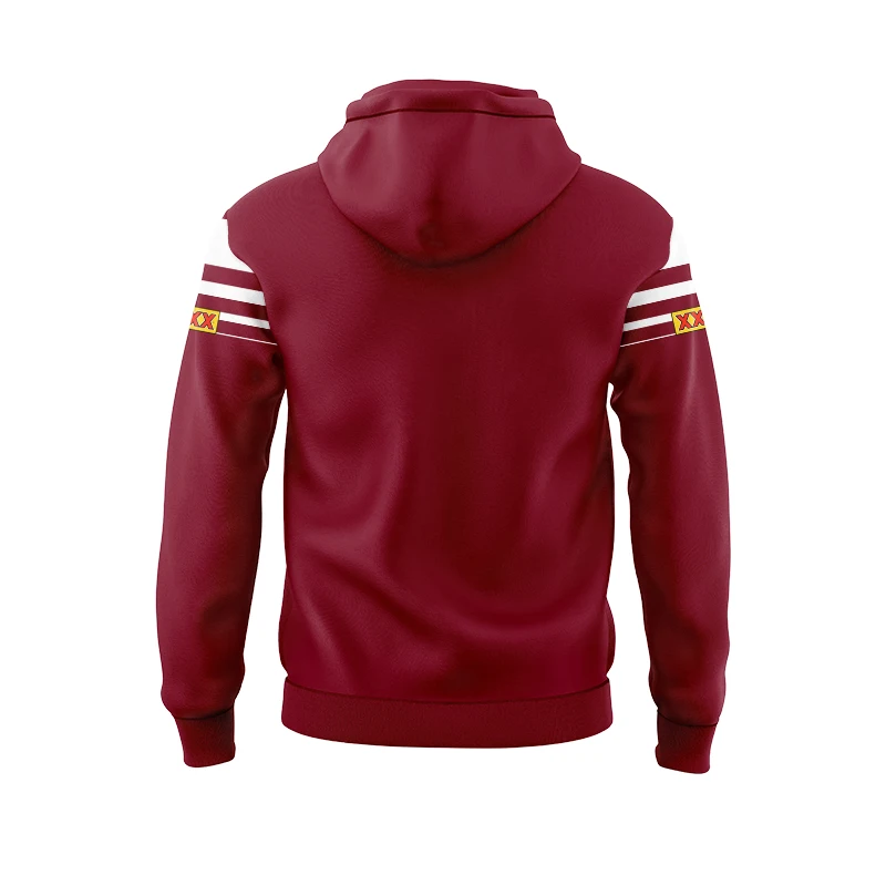 HOODIE Queensland Maroons State Of Origin 1995 Retro Jersey