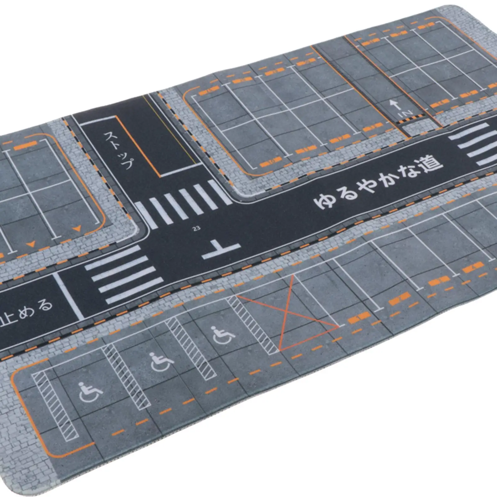 1/64 Parking Lot Mouse Pad Photography Background Vehicle Scene Display Toy