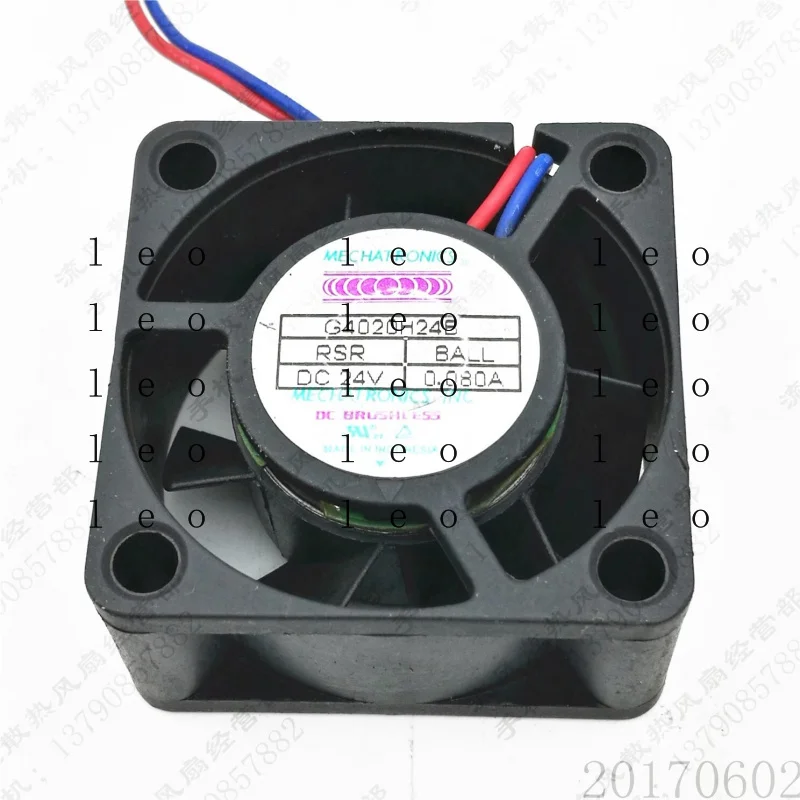 BB  for  MECHATRONICS G4020H24B 4020 DC24V 0.08A 4CM 2-Wire Inverter Silent Cooling Fan
