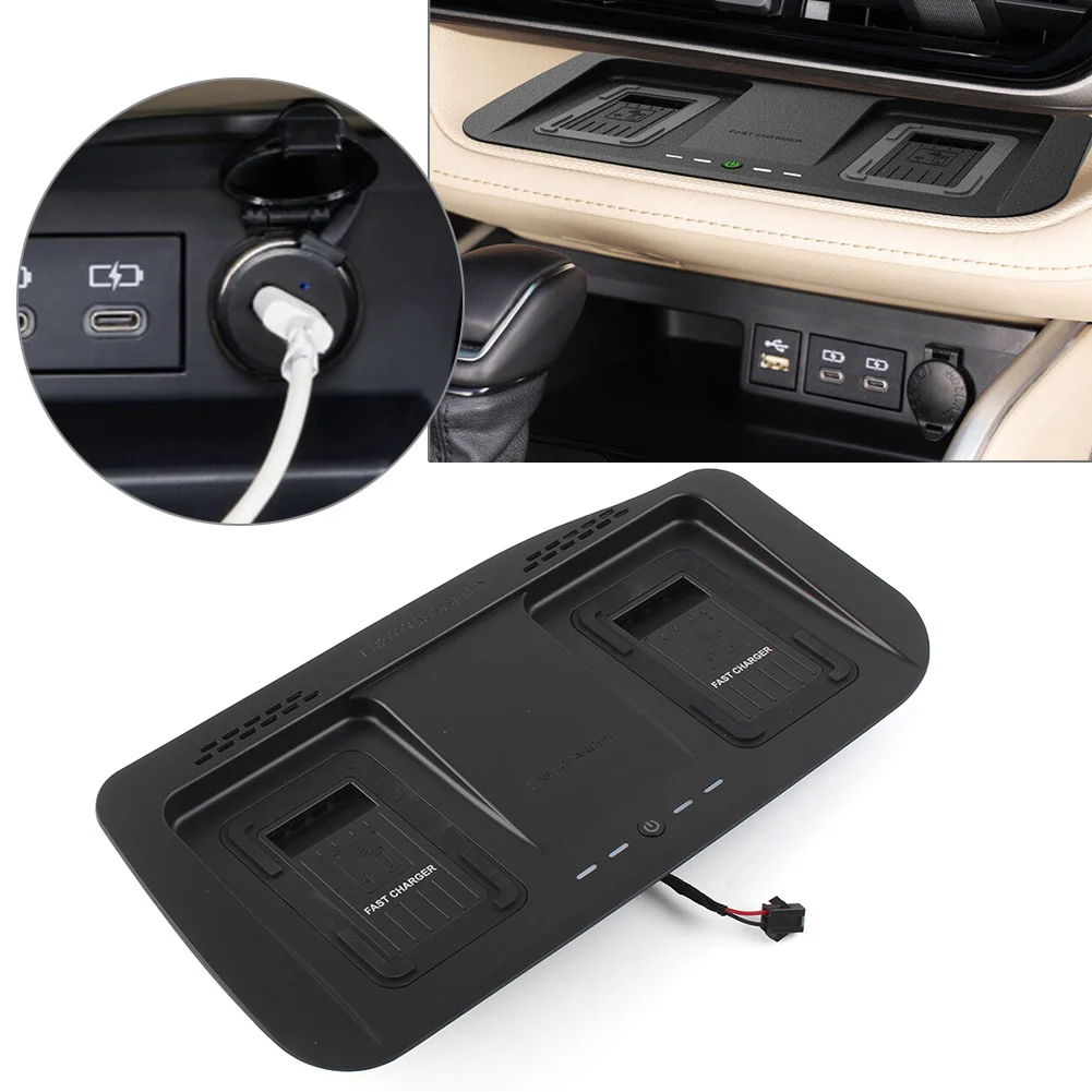 

Car Wireless Charger Phone Charger Fast Charging For Toyota Highlander 2020 2021 2022 2023 2024 For Crown Kluger 2022