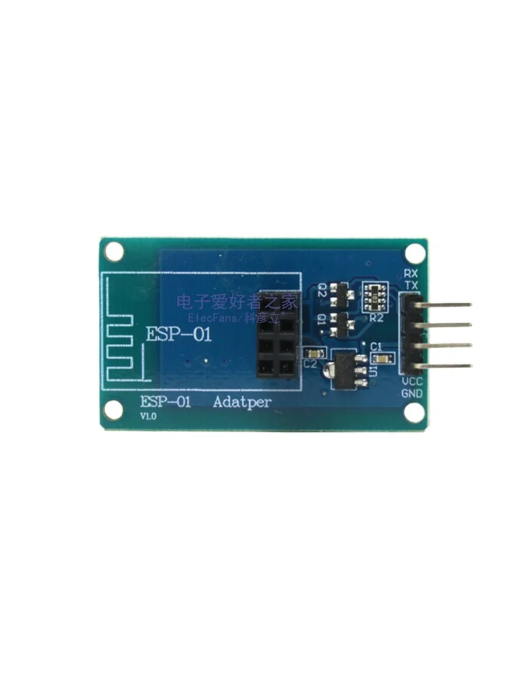 ESP8266 ESP-01 WiFi wireless transceiver adapter module Serial port long-distance transparent transmission adapter baseboard