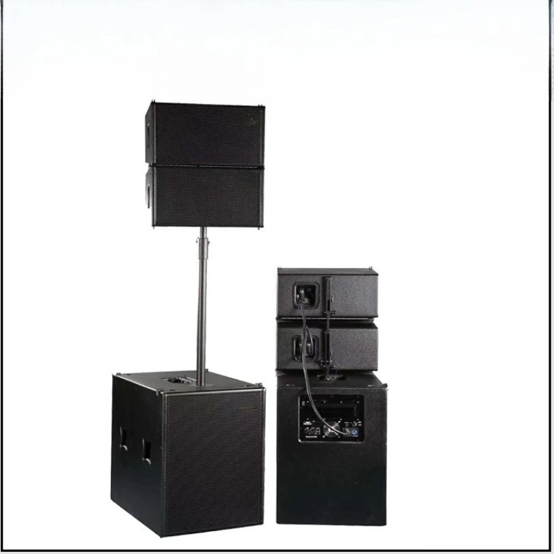 Active line array speakers Small performance banquet hall speakers