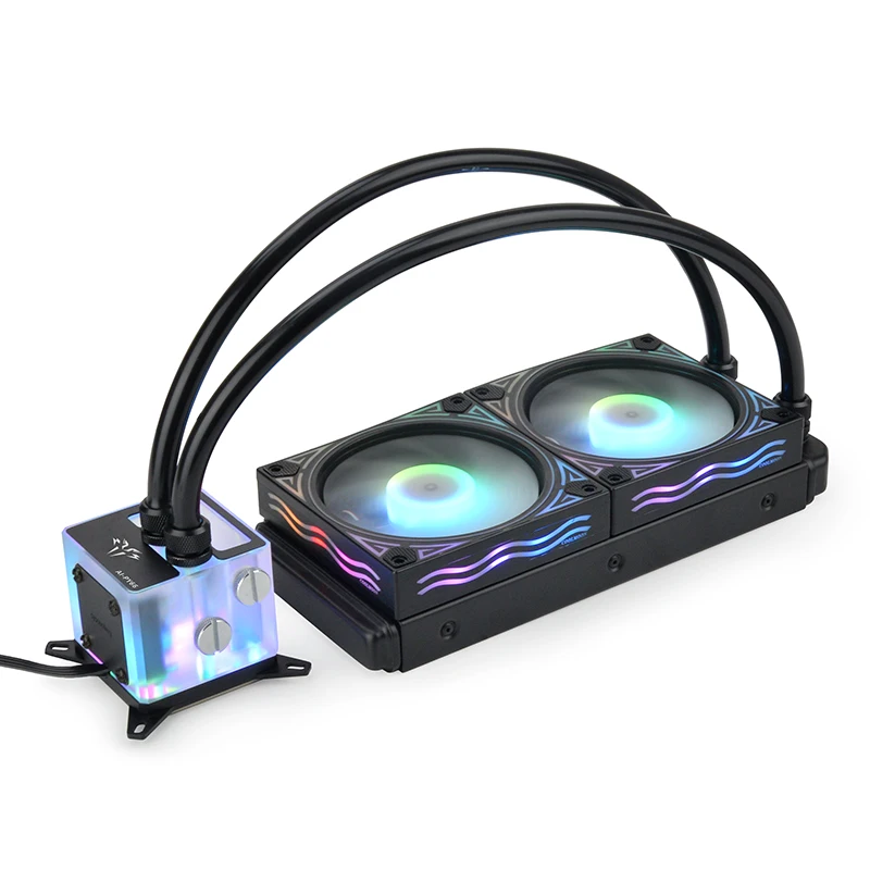 Imagem -05 - Kit de Resfriamento a Água All-in1 120 mm 240 mm Apto para Amd Intel Cpu Cooler pc Modding Processor Liquid Cooling pc Radiator Syscooling-py66