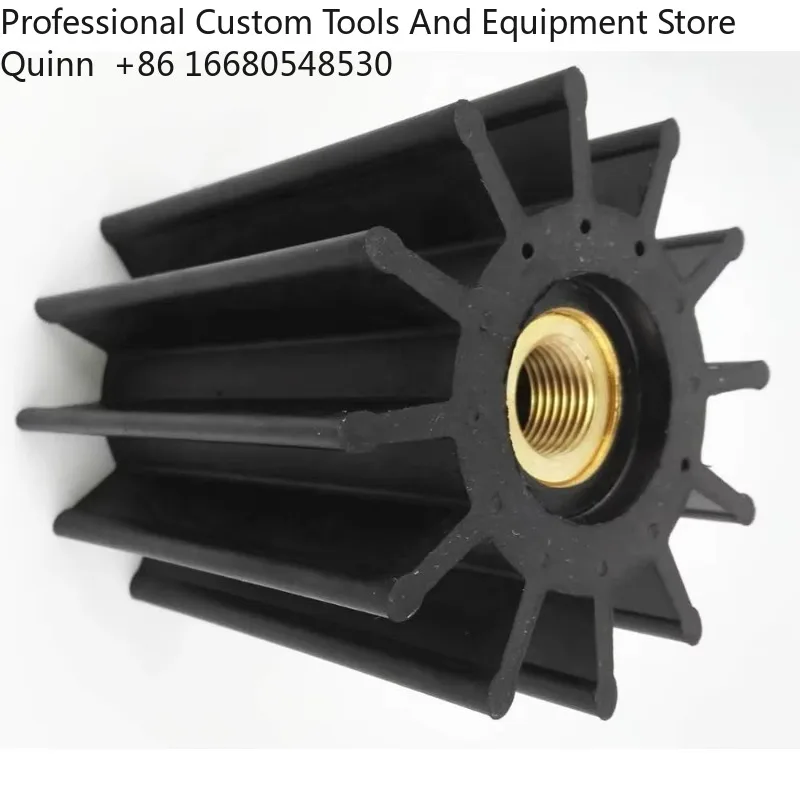 

GHRubber Neoprene Impeller 12 Blades Closed Type SHERWOOD 29000K Brass Seawater Pump Parts JMP 8359-01 CEF 500192