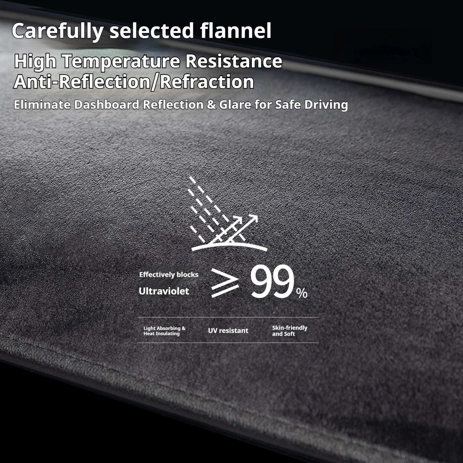 High Quality For Toyota Avalon 2005 2006 2007 2008 2009 2010 Car Dashboard Cover Mat Sun Shade Avoid Light Pad Carpets Anti-UV - view 6