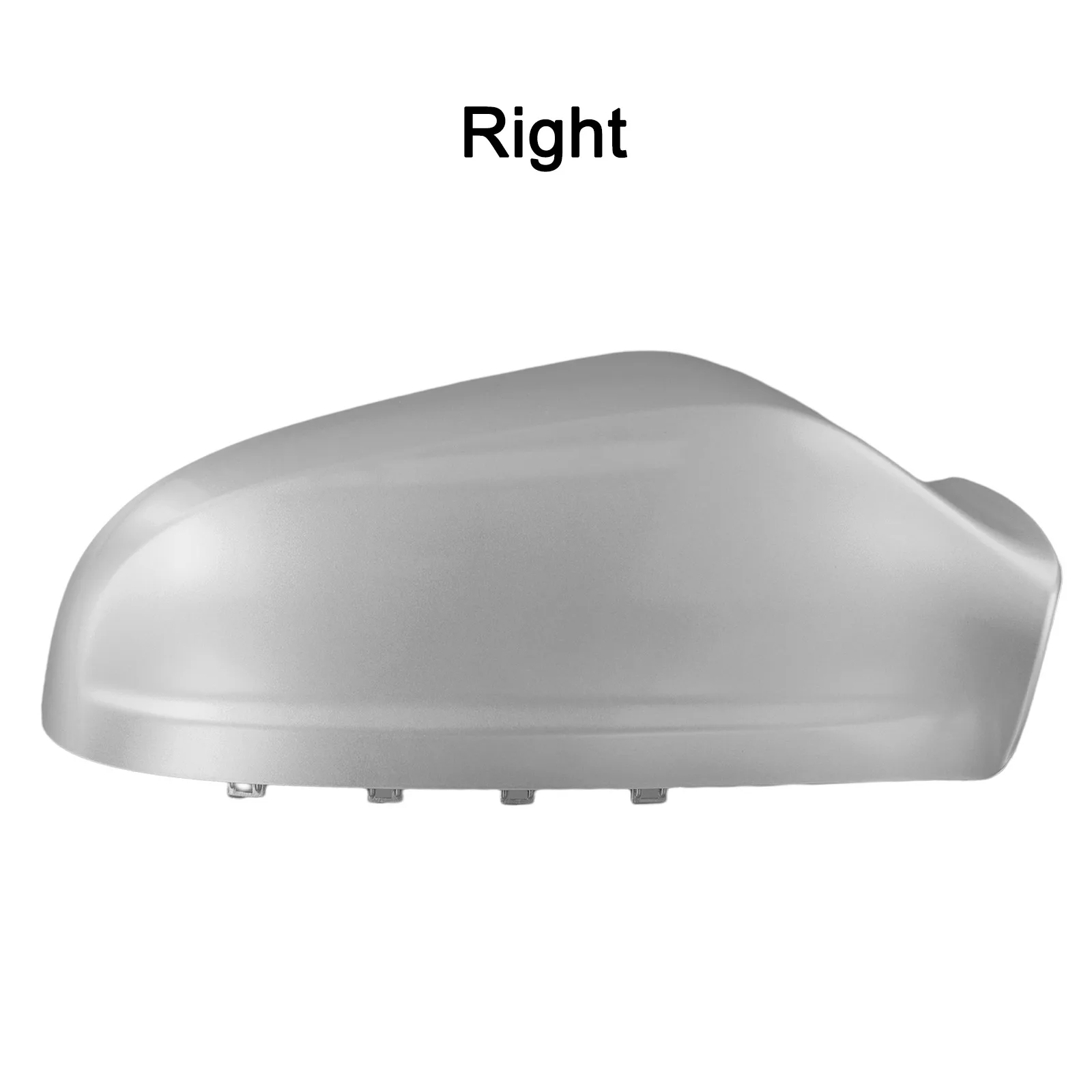 Grey Rearview Mirror Covers Sleek Modern Design Weather Resistant Covers Easy Installation Components Made From ABS Material