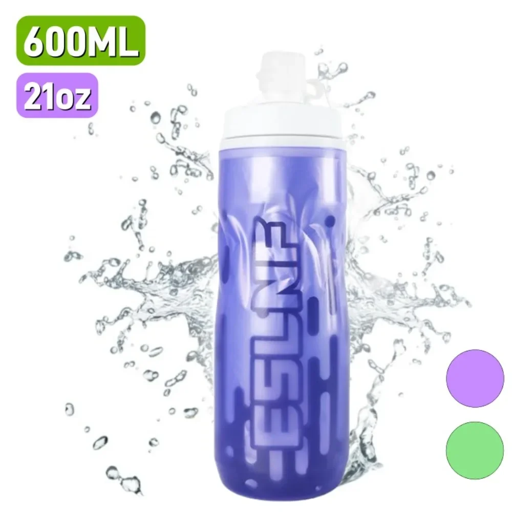 

Sport Water Bottle, Leak Proof Water Kettle Keep Water Cooler 2X Longer, Colour Changing Sport & Bike Squeeze Bottle Yeti Cooler