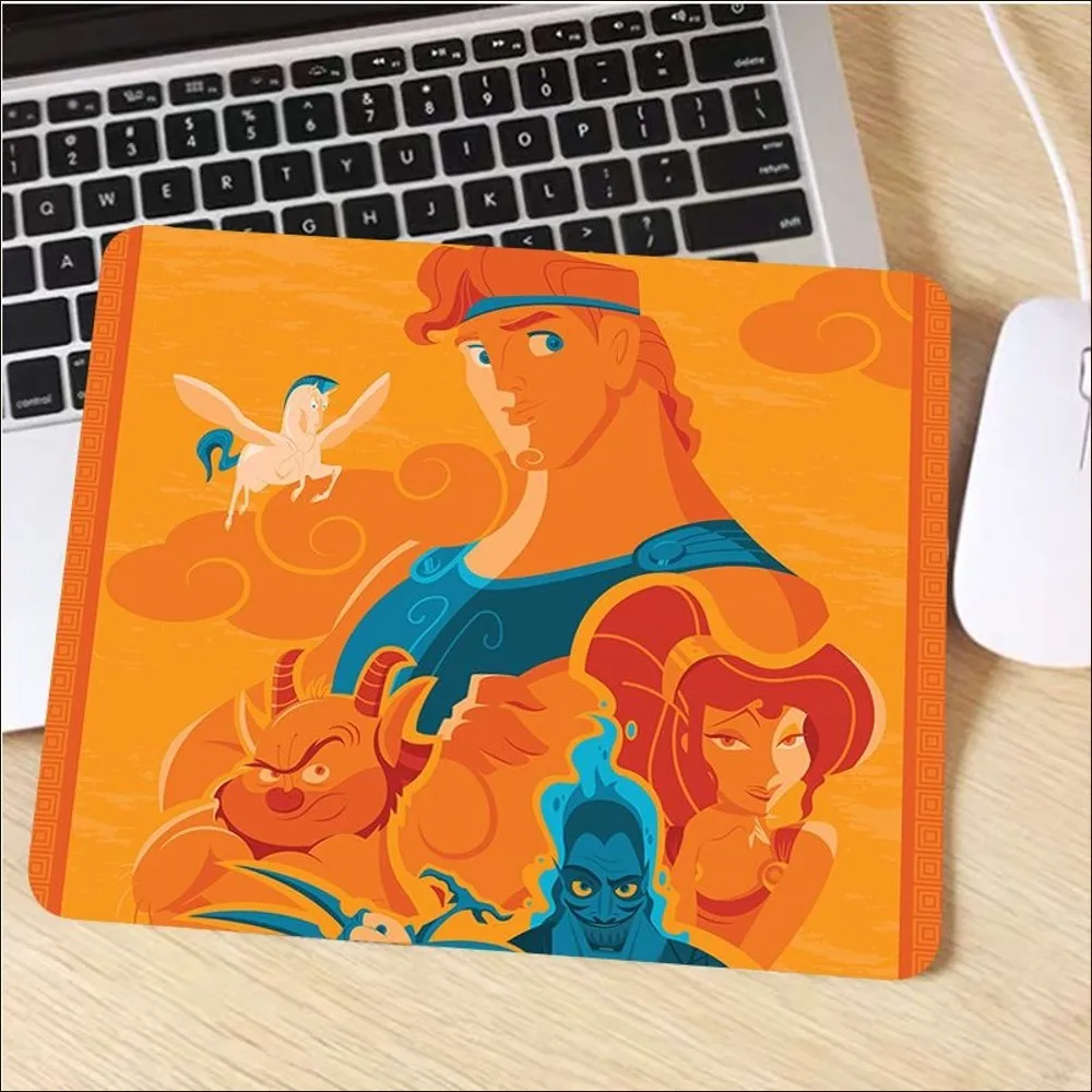 Disney Hercules Mousepad Non-slip Lockedge Office Computer Desk Mat Table Keyboard Big Mouse Pad Laptop Cushion Non-slip