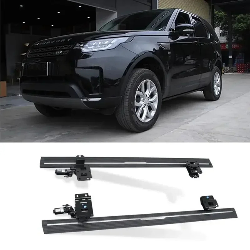 

New！ For Land Rover Discovery 5 LR5 2017-2023 Intelligent Electric Automatic Switch Door Control Running Board Side Step Nerf Ba