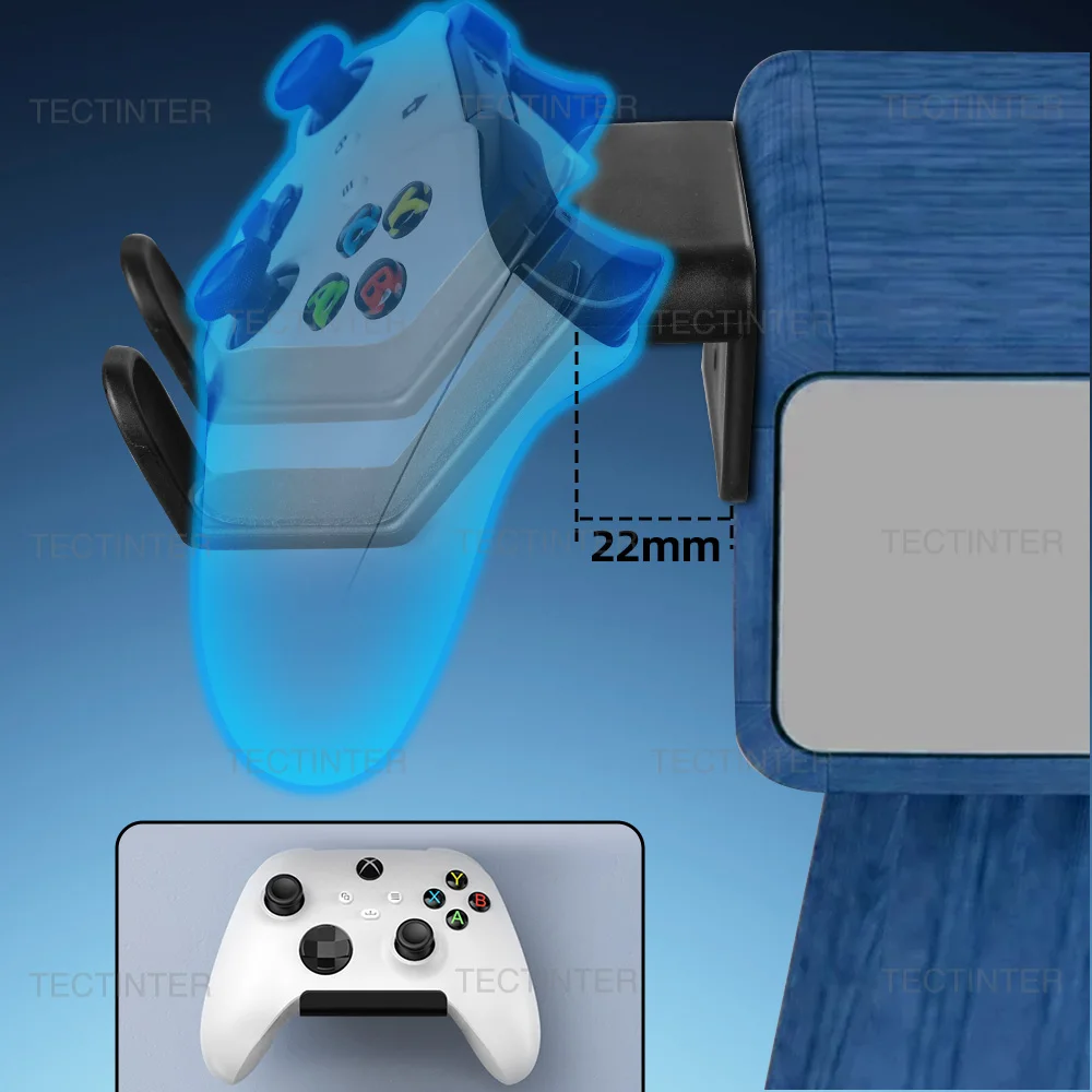 Wand Montiert Lagerung Rack Game Controller Halterung Für Nintendo Schalter Pro/PS5/PS4/Xbox Gamepads Ständer aufhänger Halter Zubehör