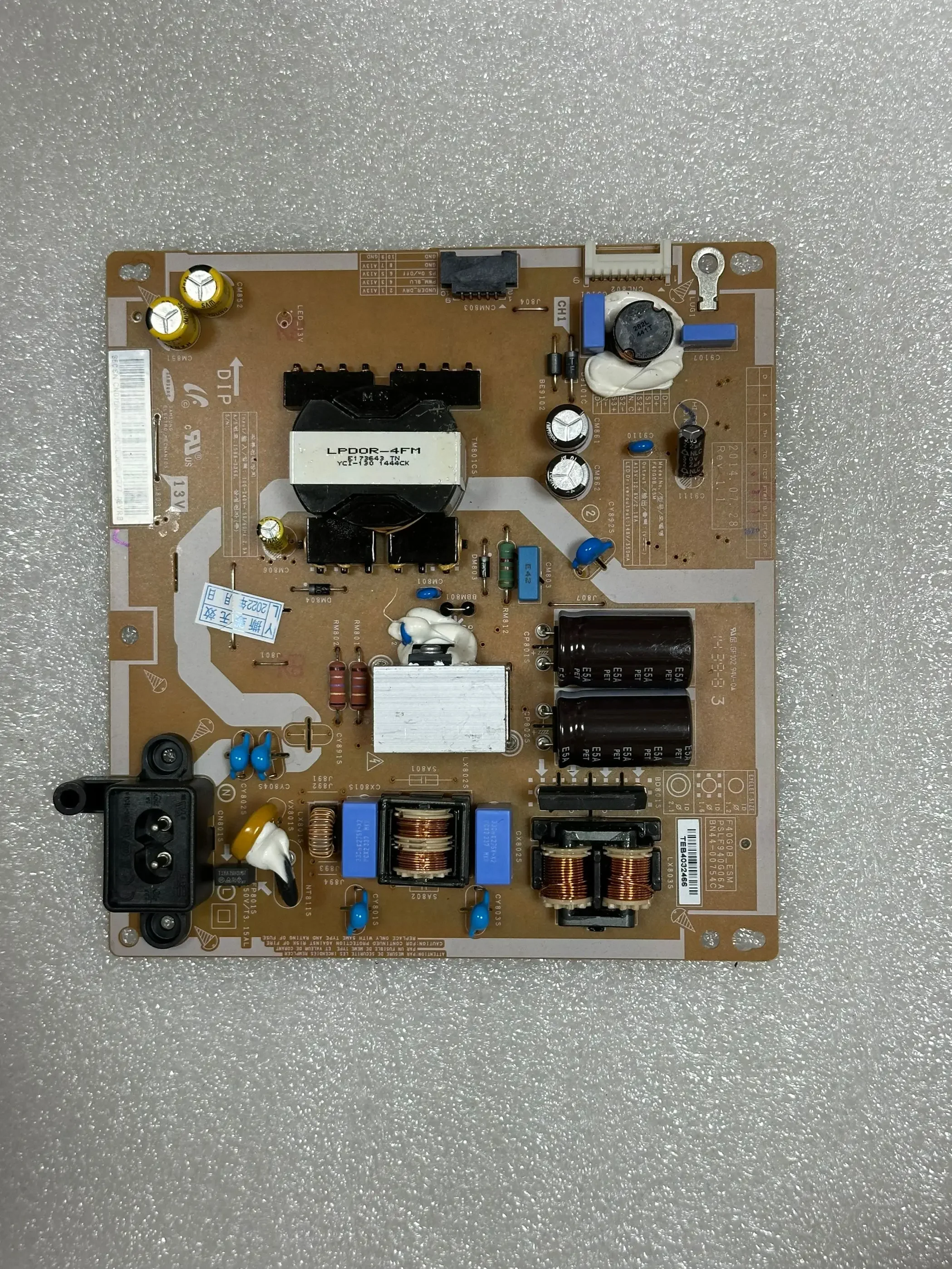 

Хорошее качество для платы питания BN44-00754A BN44-00754C L40G0B-ESM PSLF870G06A