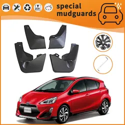 Mudguard For Toyota Aqua Axio 2011-2018 Exterior Mud Flaps Mud Fenders Splash Guard Mudflaps Mudguards Replacement Accessories