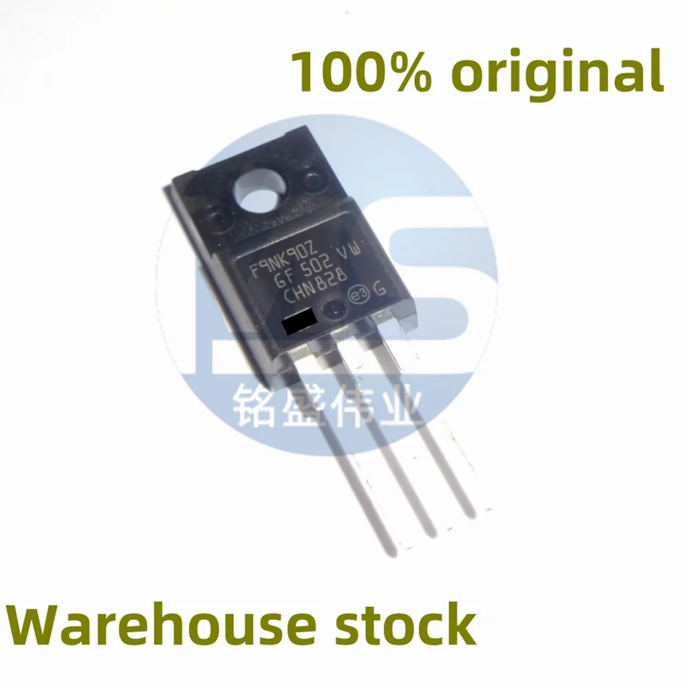 10PCS 100% new STF9NK90Z F9NK90Z 900V 8A TO-220F MOS field-effect spot direct sale