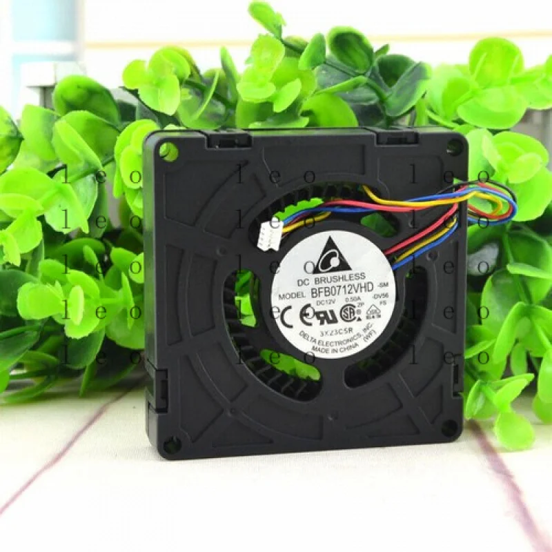

FF 1pc for Delta BFB0712VHD 7015 7CM 12V 0.50A 4-wire Cooling Fan