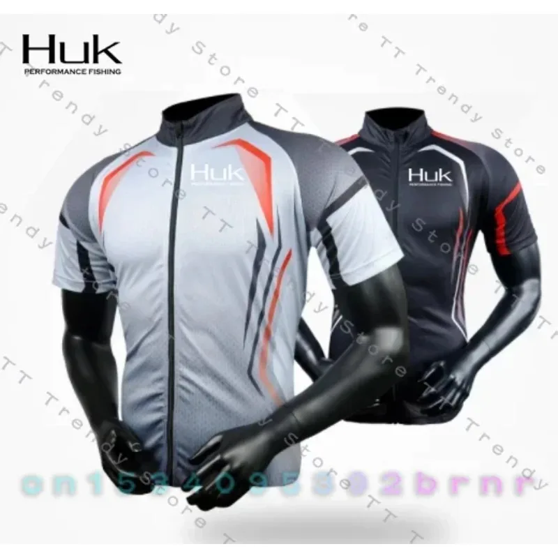 Huk camisa de pesca upf 50 + com capuz capa facial roupas de pesca sol proteção uv manga longa com capuz máscara facial masculina