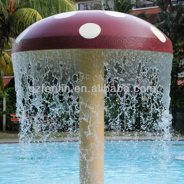 

China GuangDong Hot Indoor Mushroom Water Park Equipment For Swimming Pool On Sale
