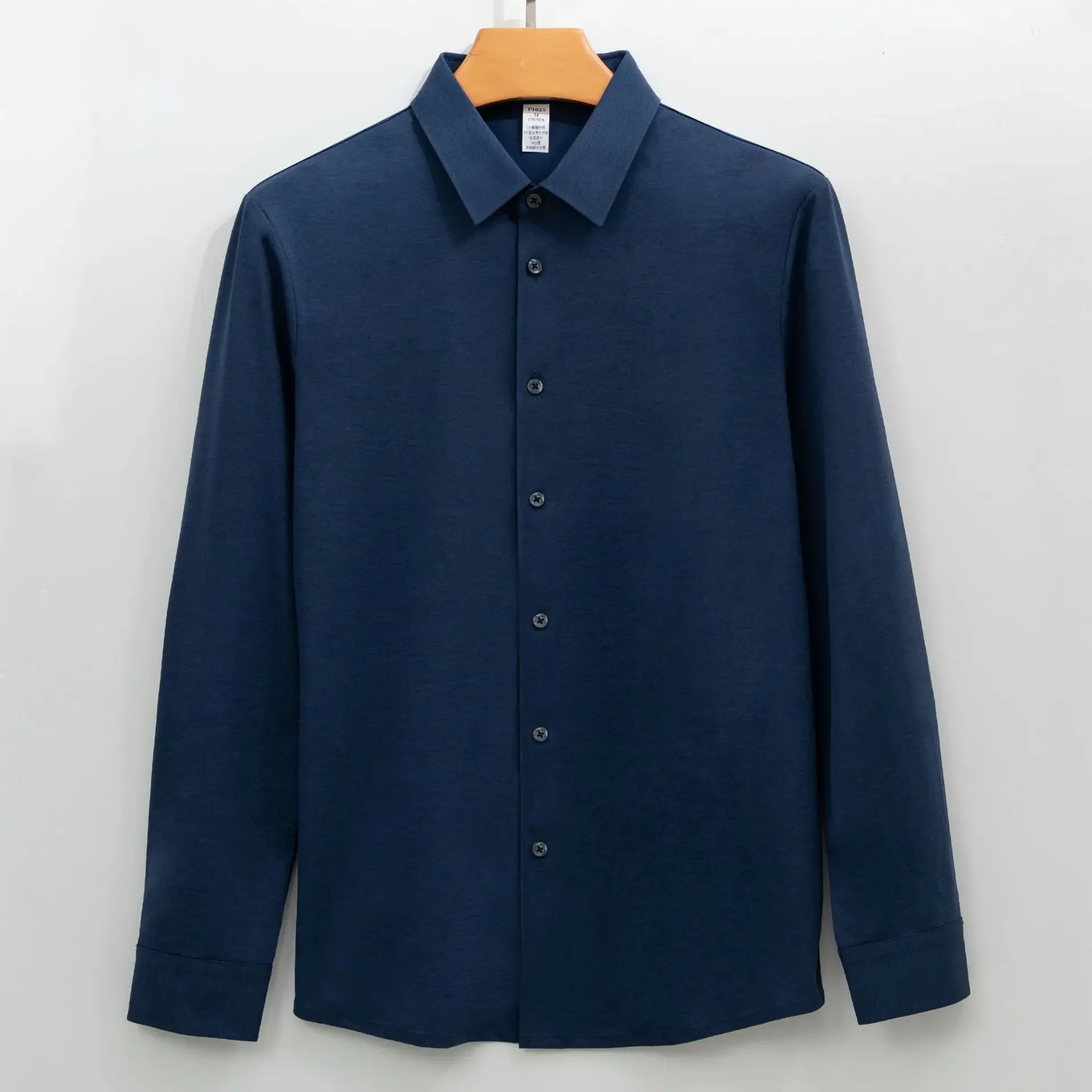 Custom Men's Long-sleeved Shirt Sports Shirt White Spring and Autumn